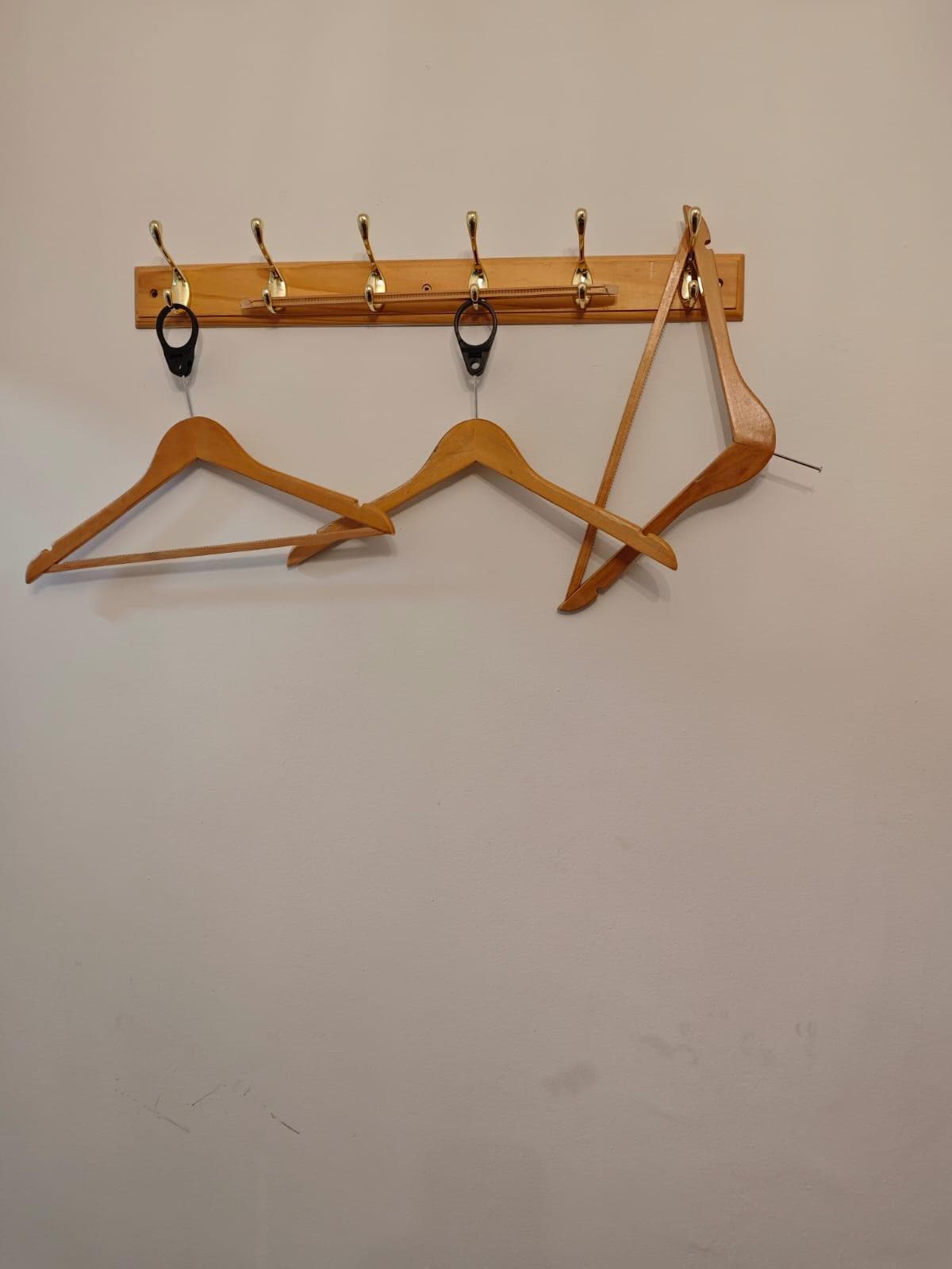 The only place to hang clothes