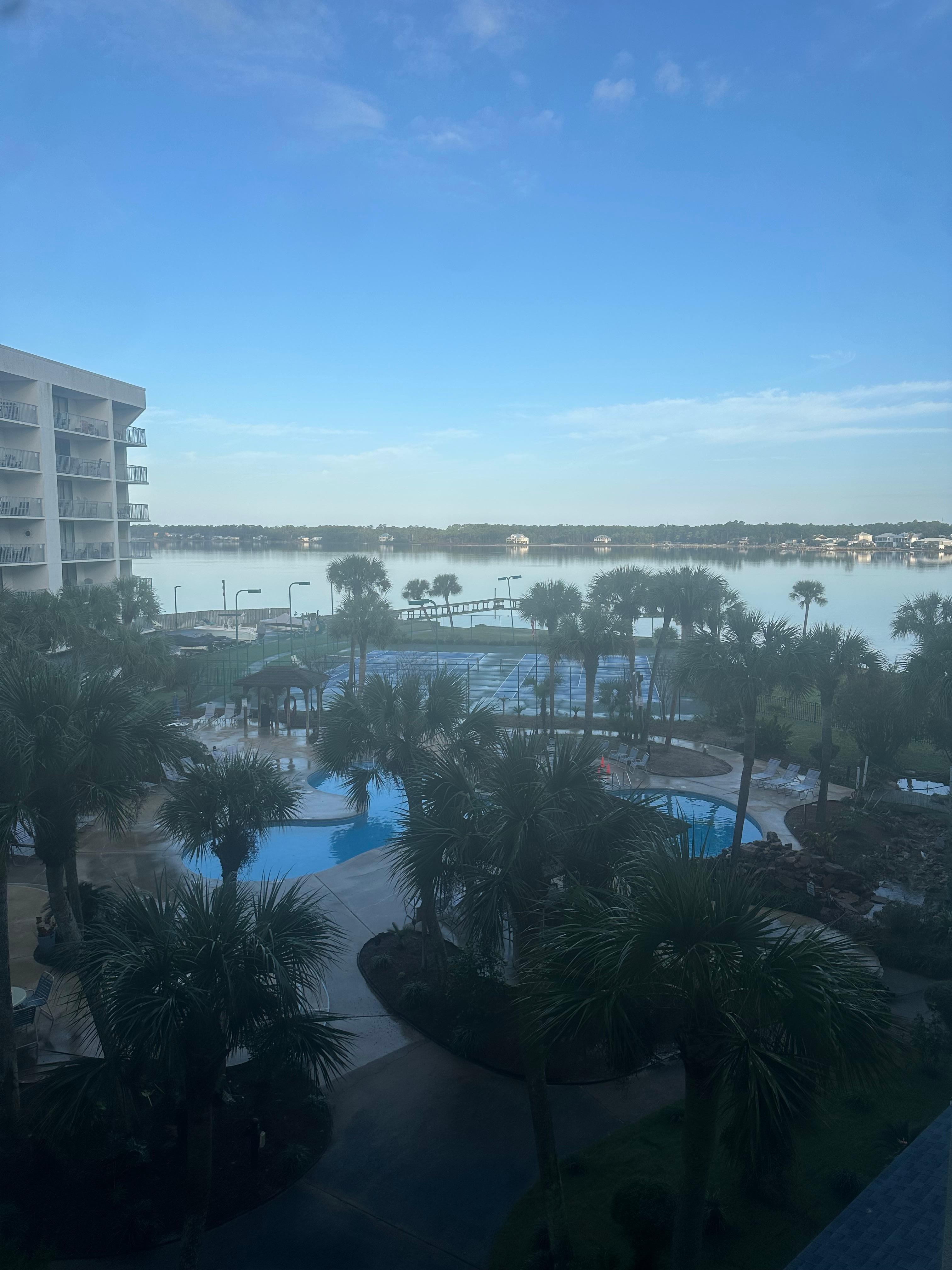 View from the front door