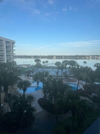 View from the front door