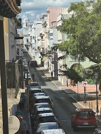 View from balcony