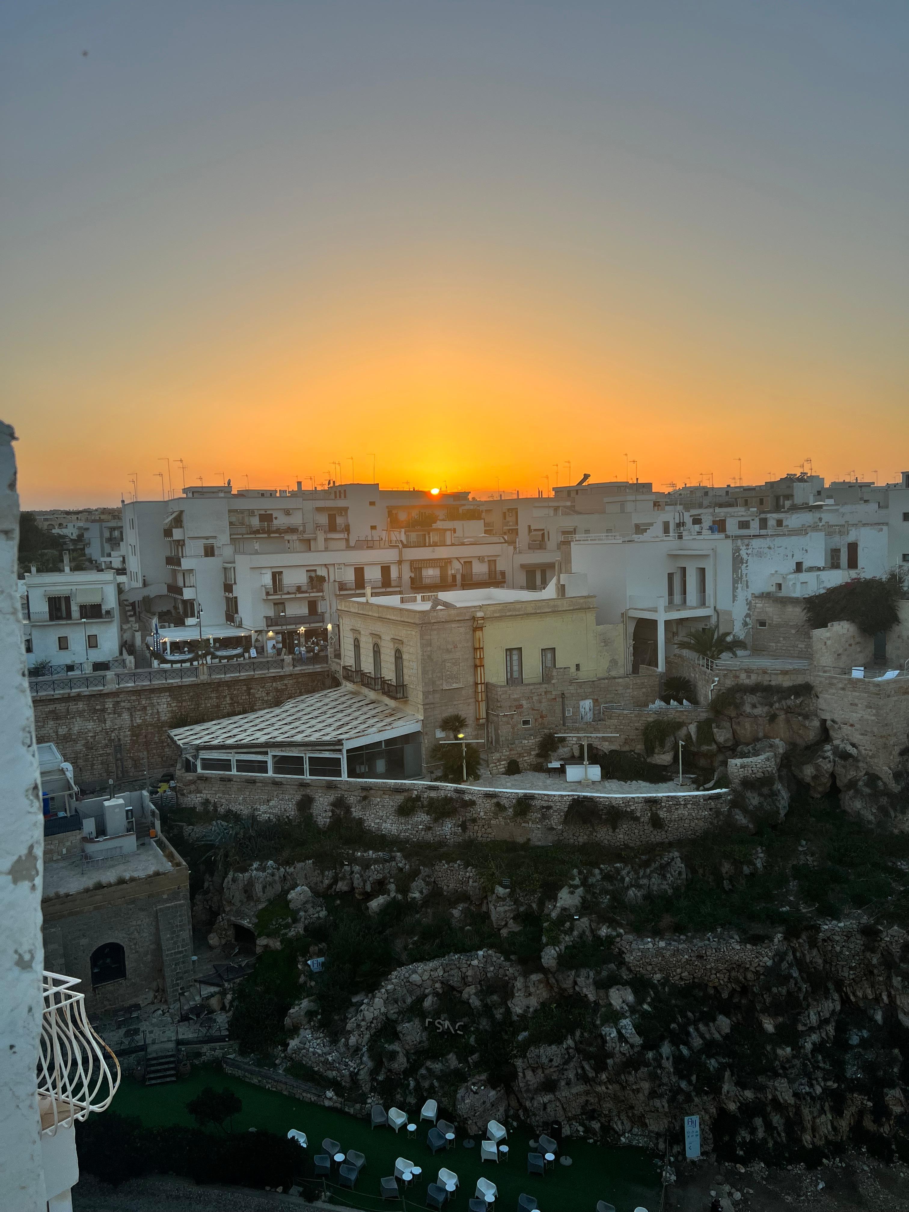 View from terrace 