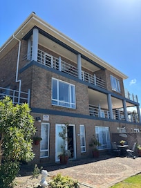 Self catering rooms at the bottom of the building.