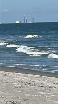 Great spot to watch rockets launch.