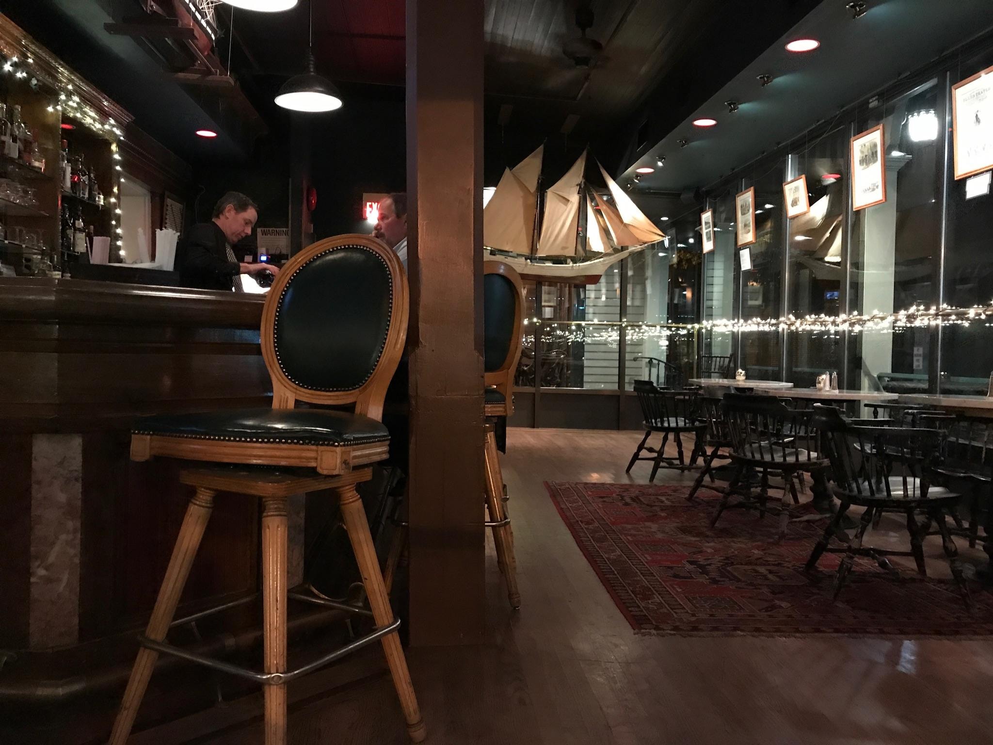 The bar