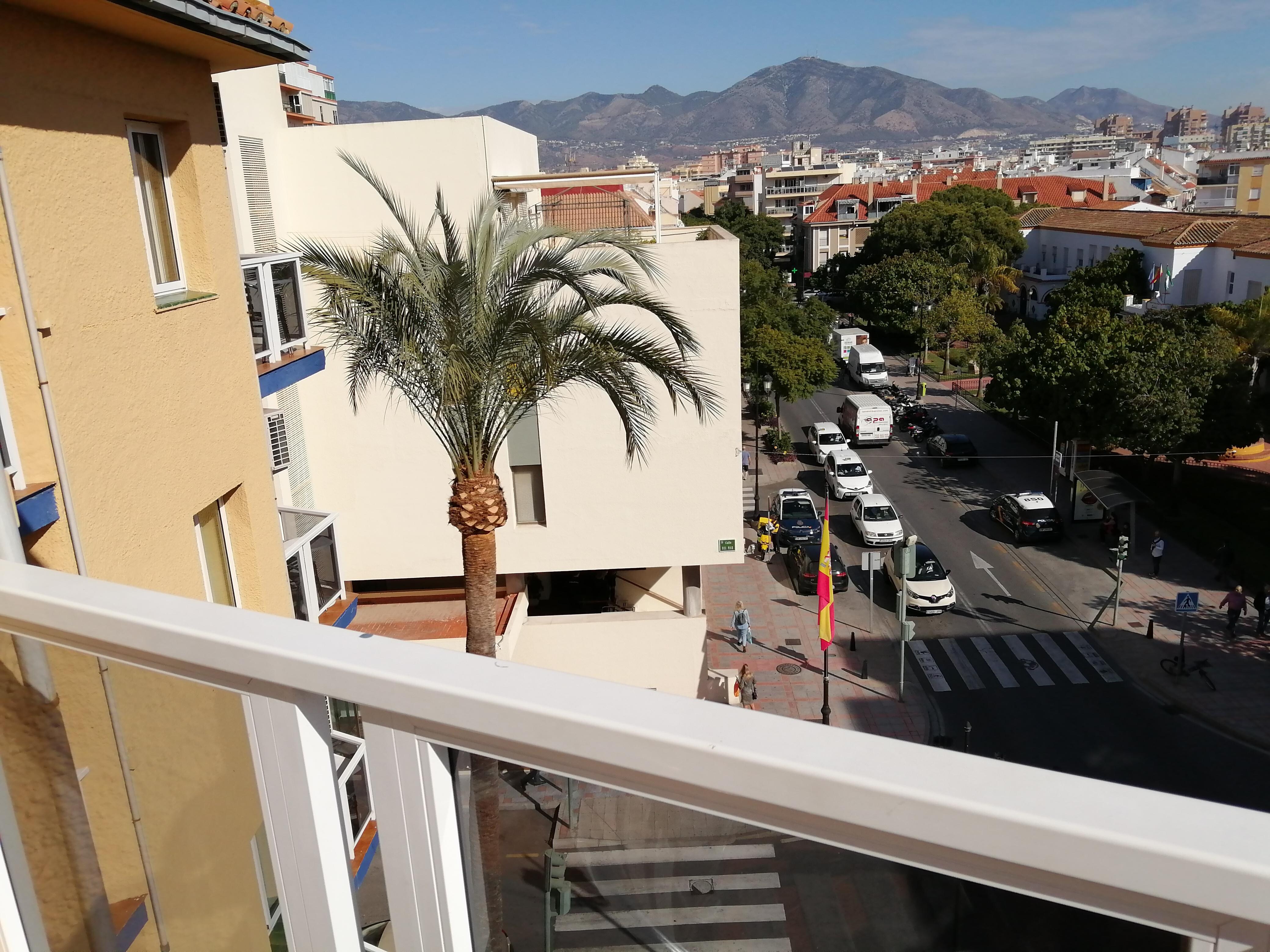 Lovely views of the hills and the Mediterranean. 