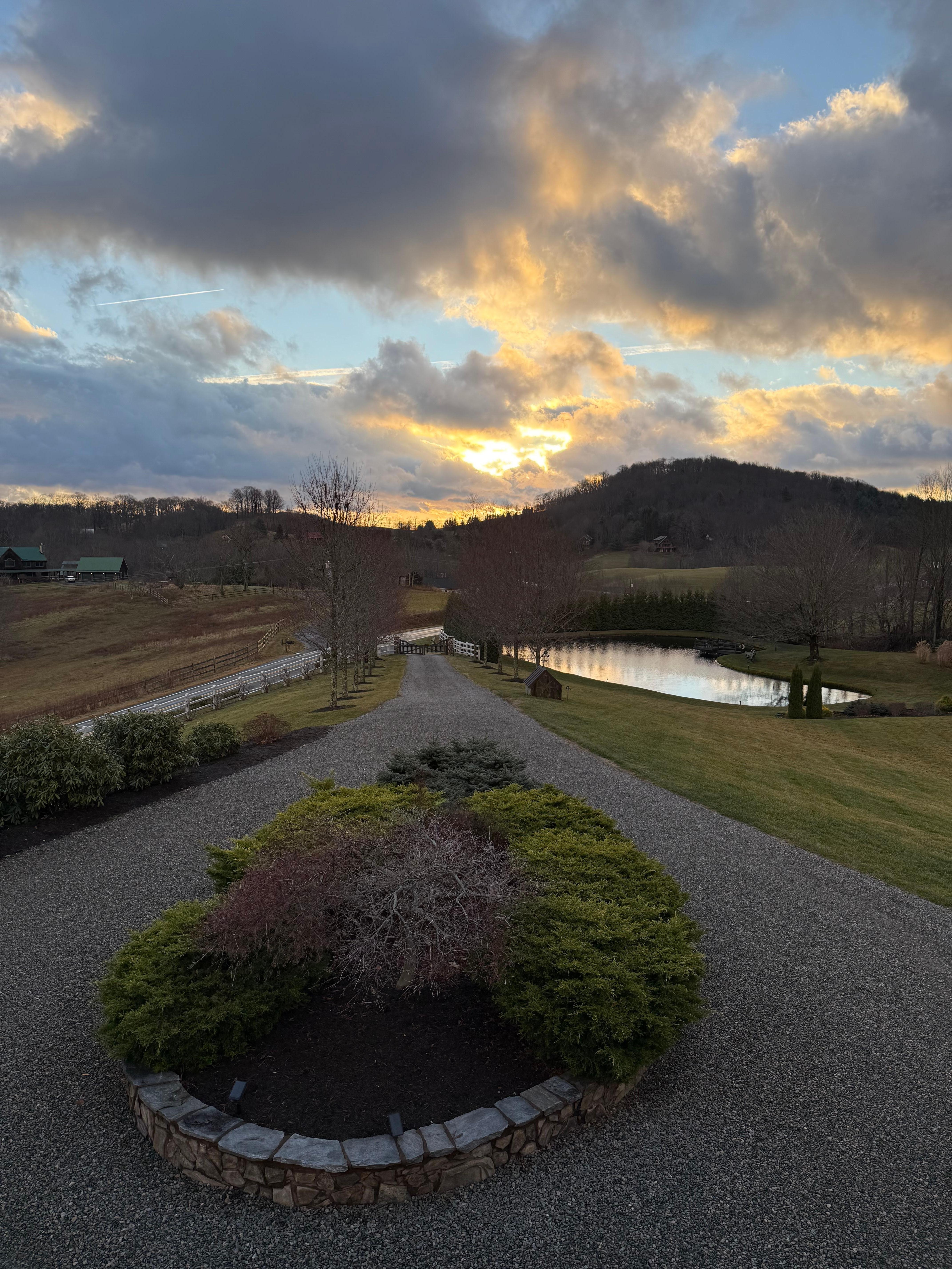 Breathtaking sunrise