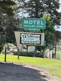 Sign & entry