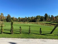 Golf course view out our back window