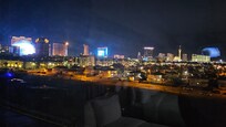 Night view from room