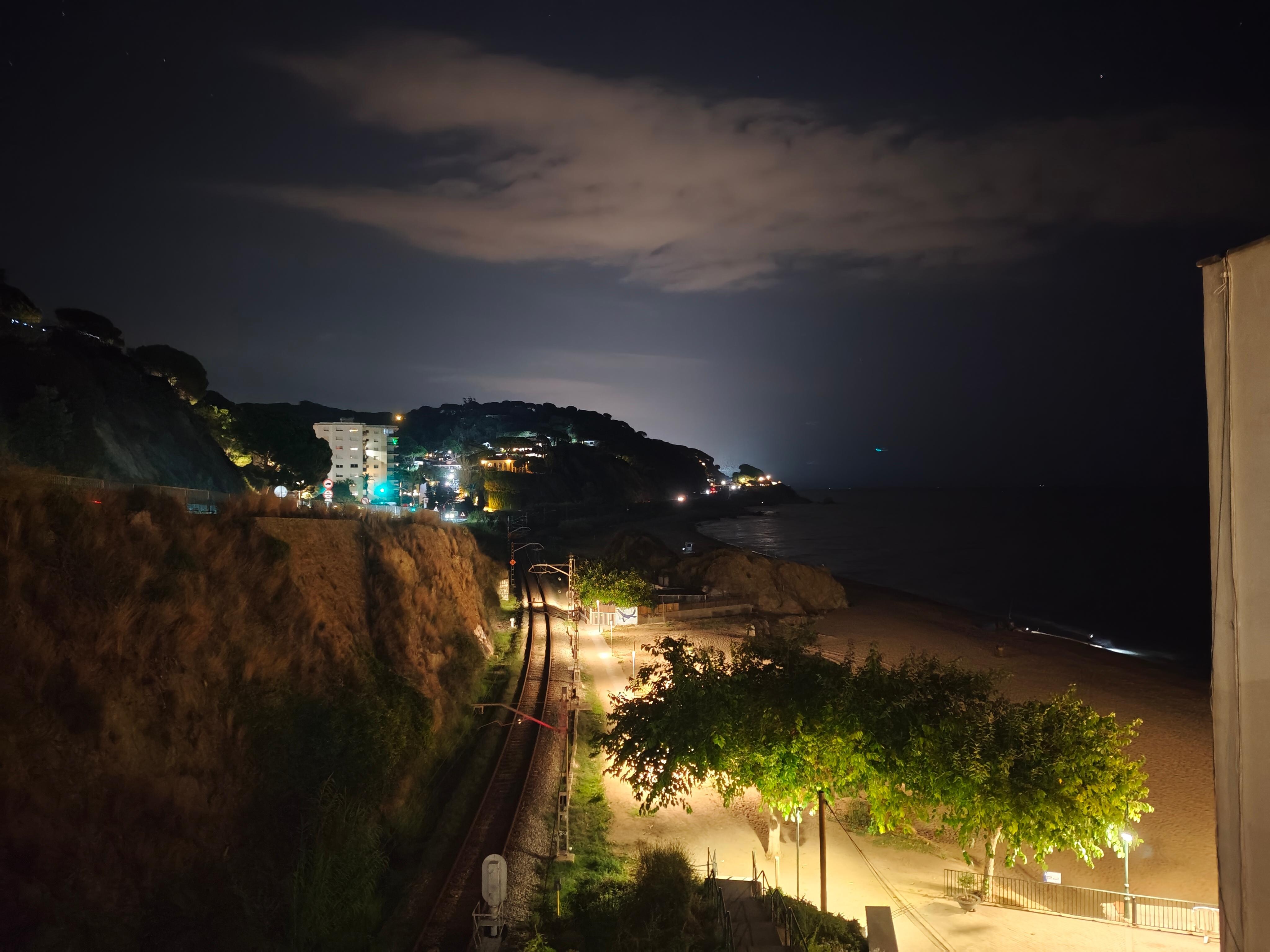 La plage de nuit 