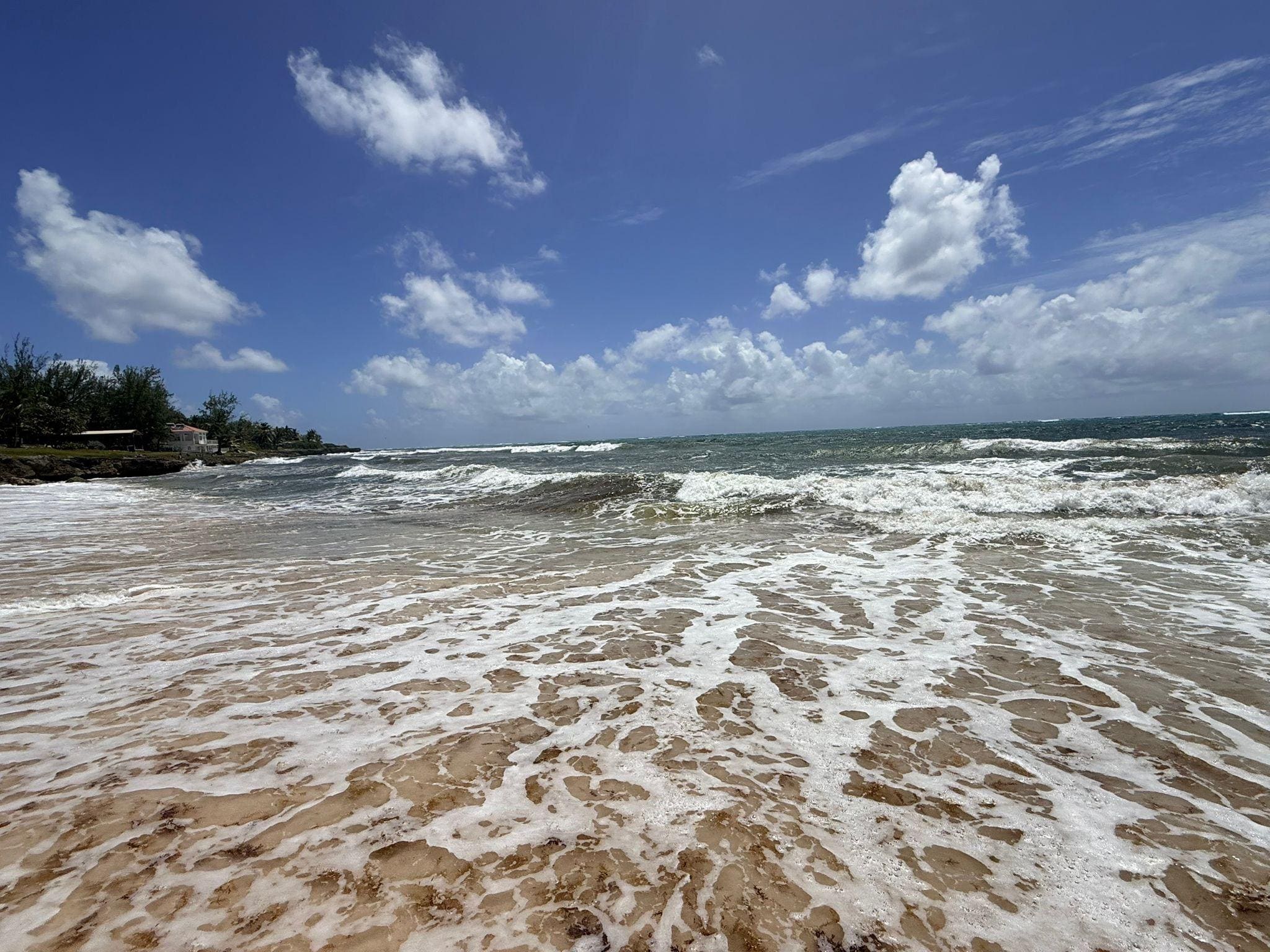 Private beach you can walk to from hotel.