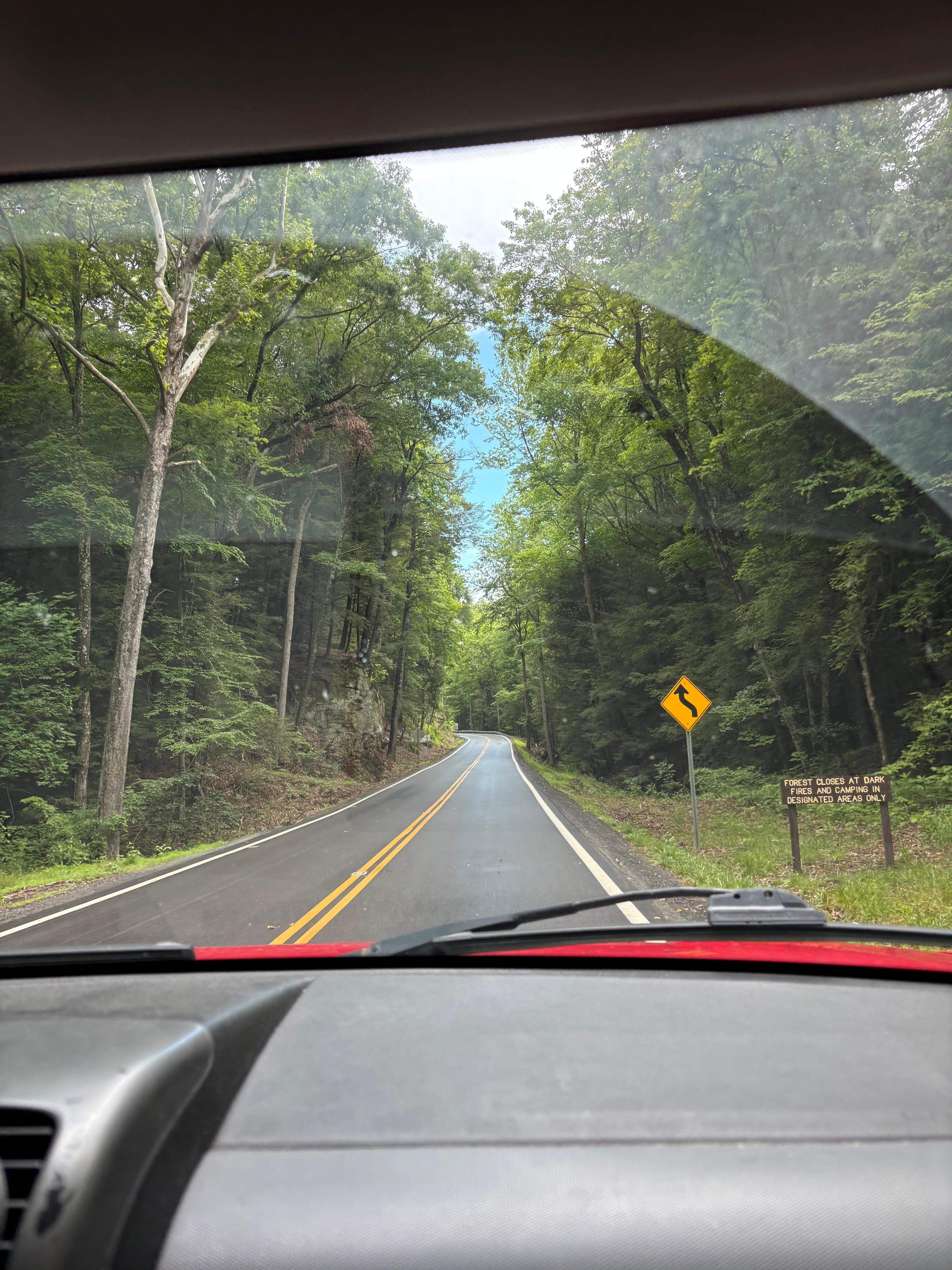 The beautiful drive!
