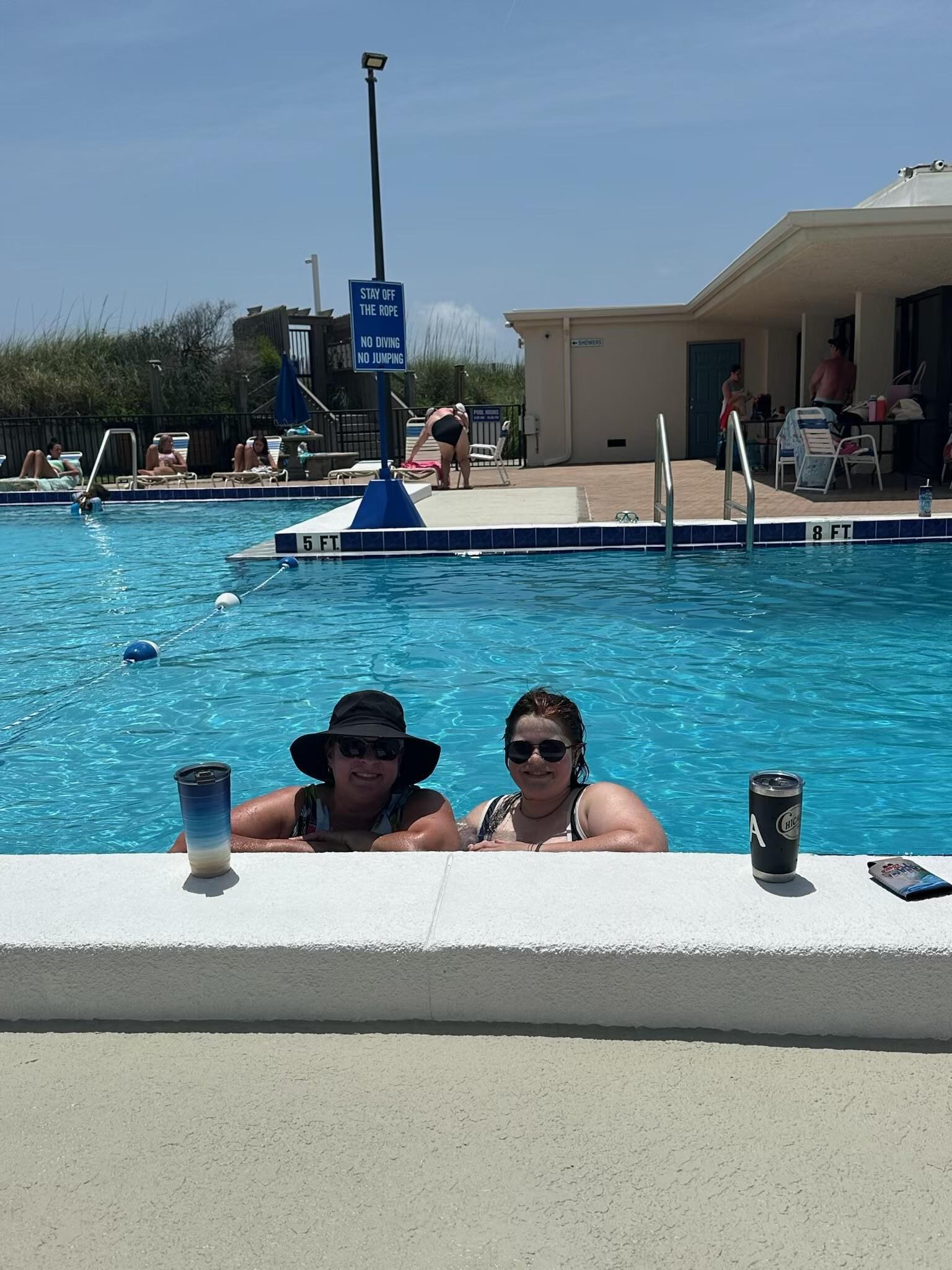 Pool area 