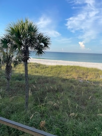 View from our deck in the AM.