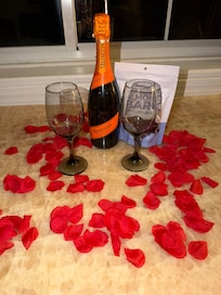 The morning sunset was gorgeous.