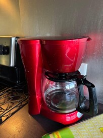 Cafetera sucia