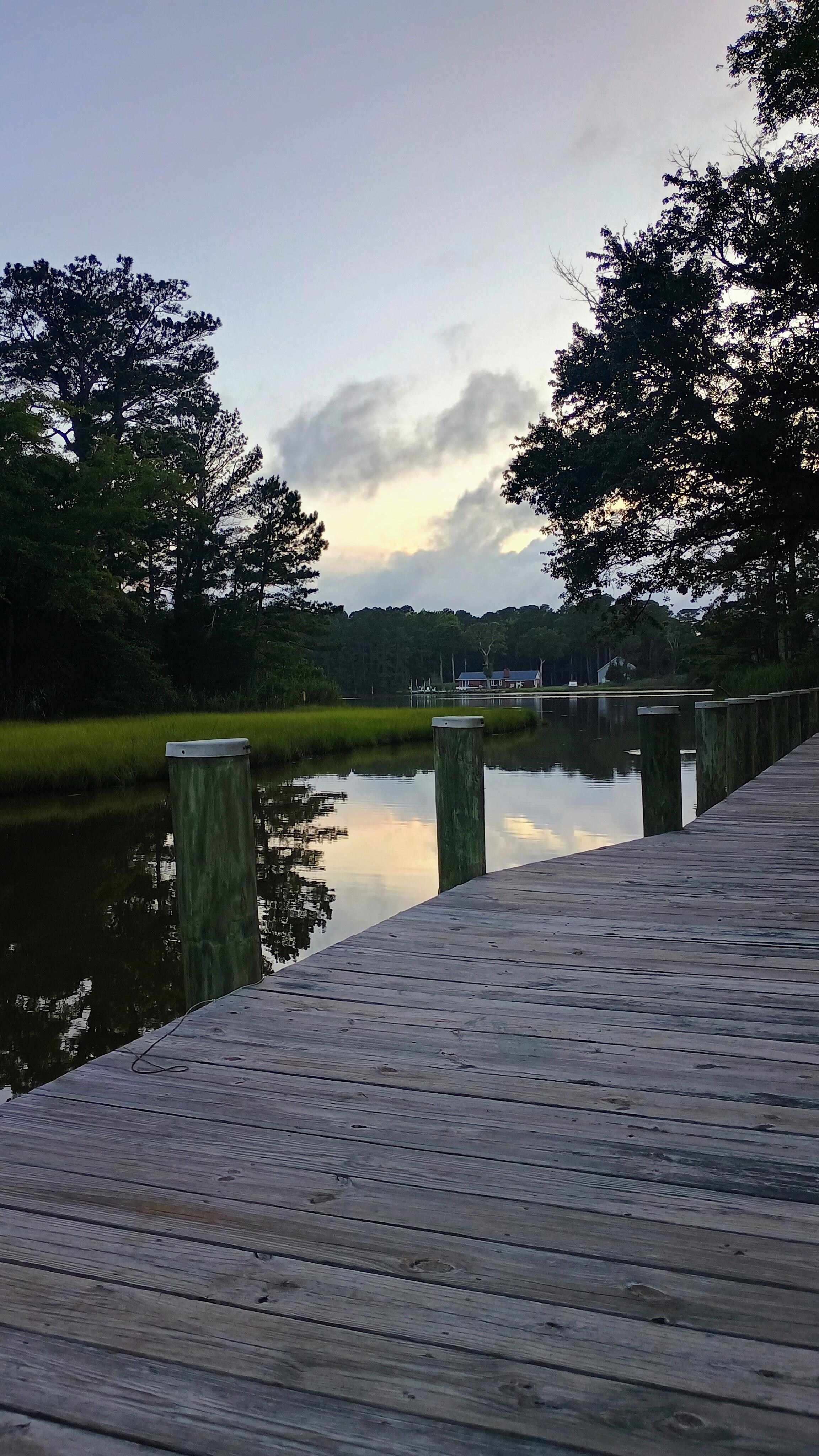 Beautiful view from dock