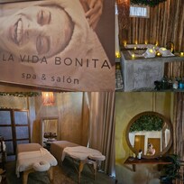 Gran spa con tina de hidromasaje.