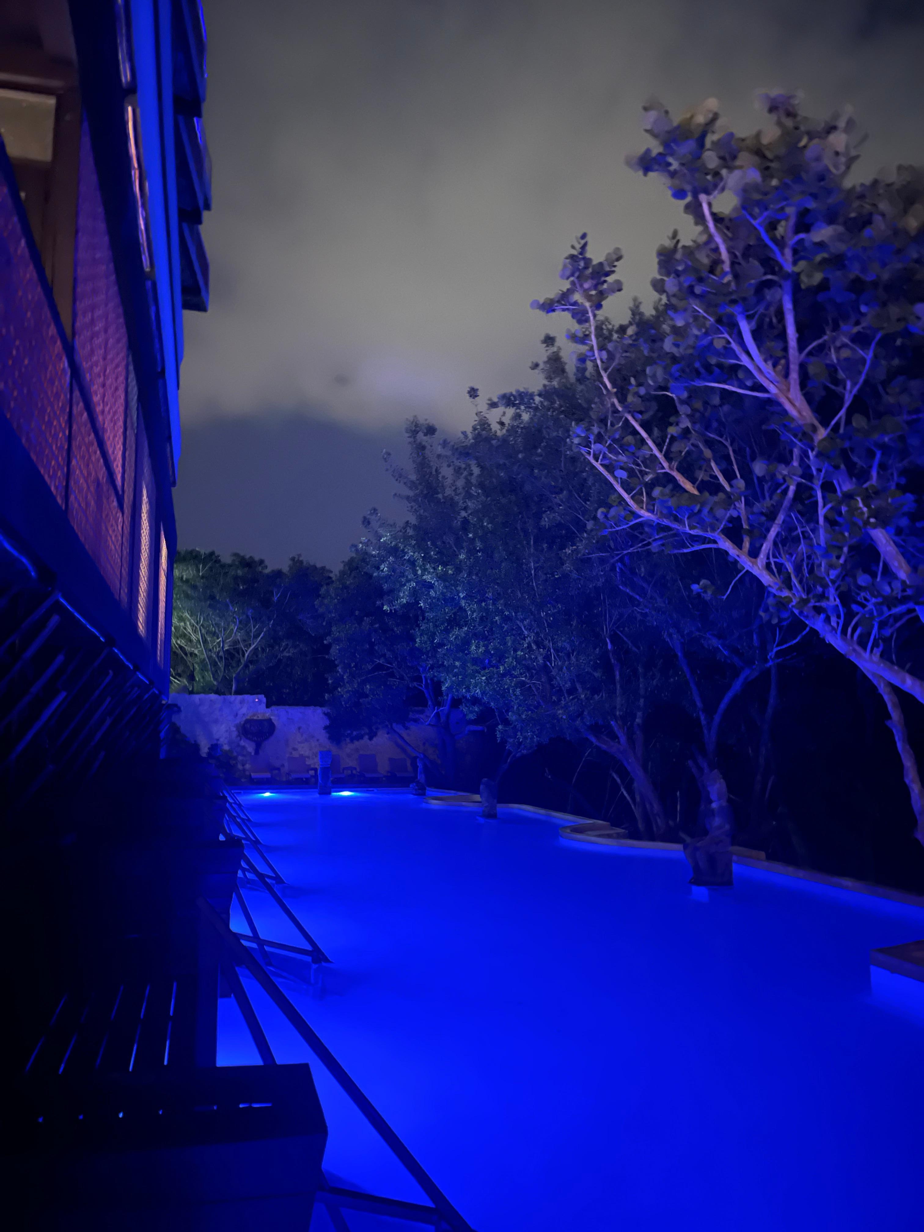 Pool off our room evening