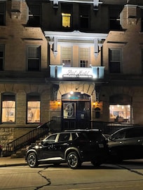 Exterior at night