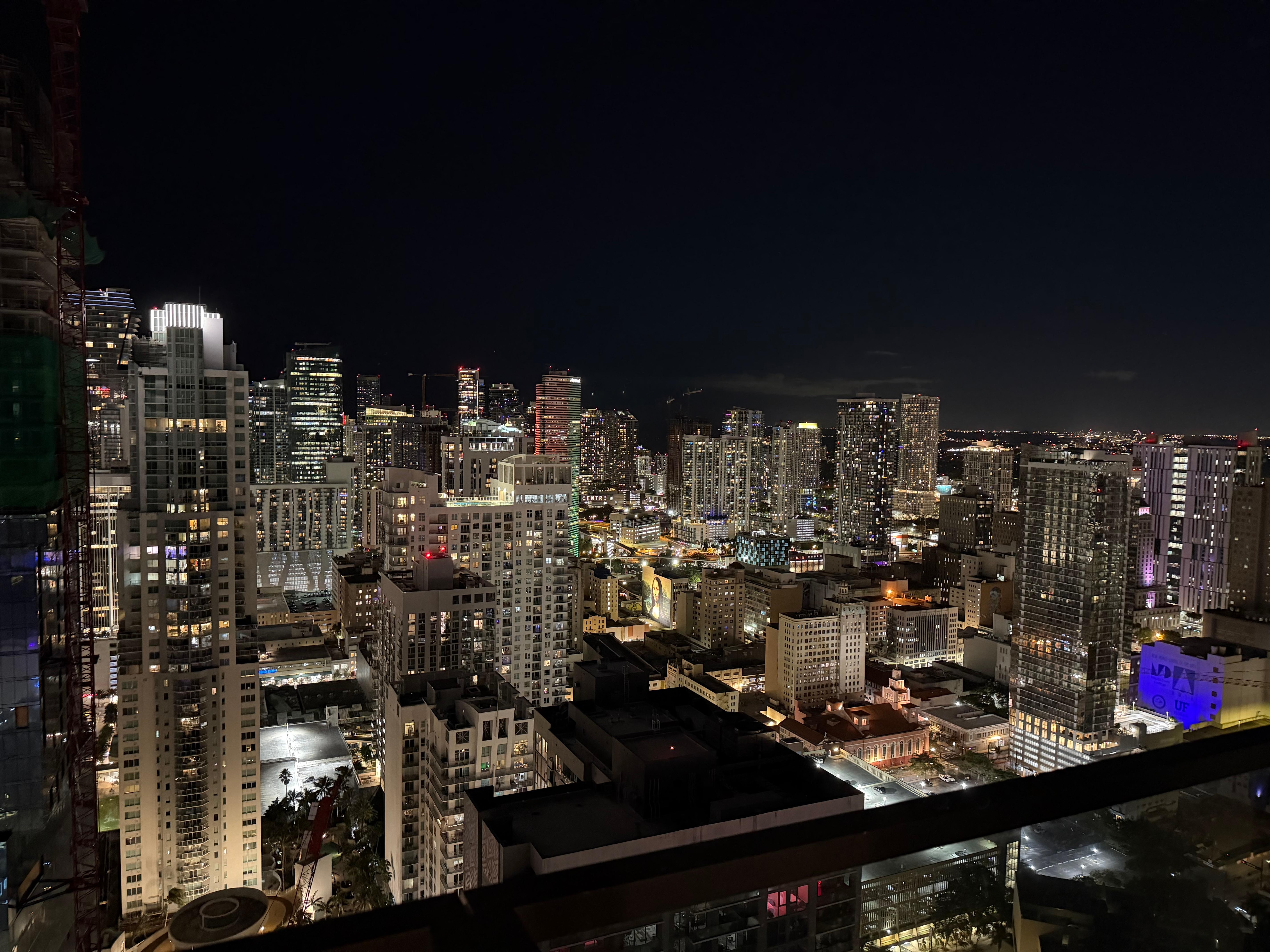 Brickell view from balcony