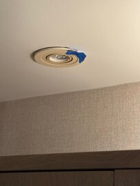 Light socket was broken