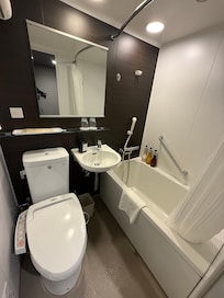 Bath and toilet