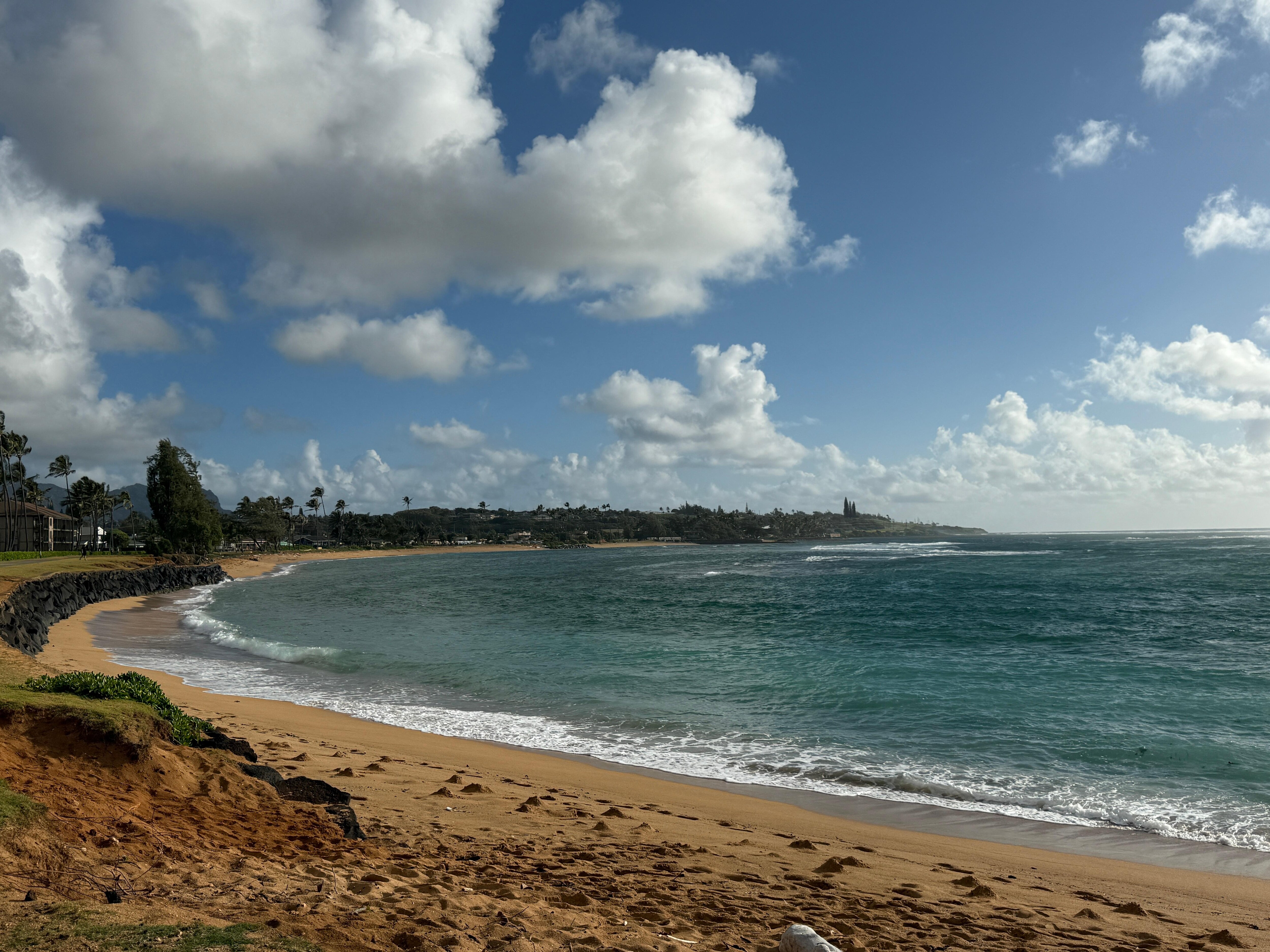 Access to this beach after a short walk