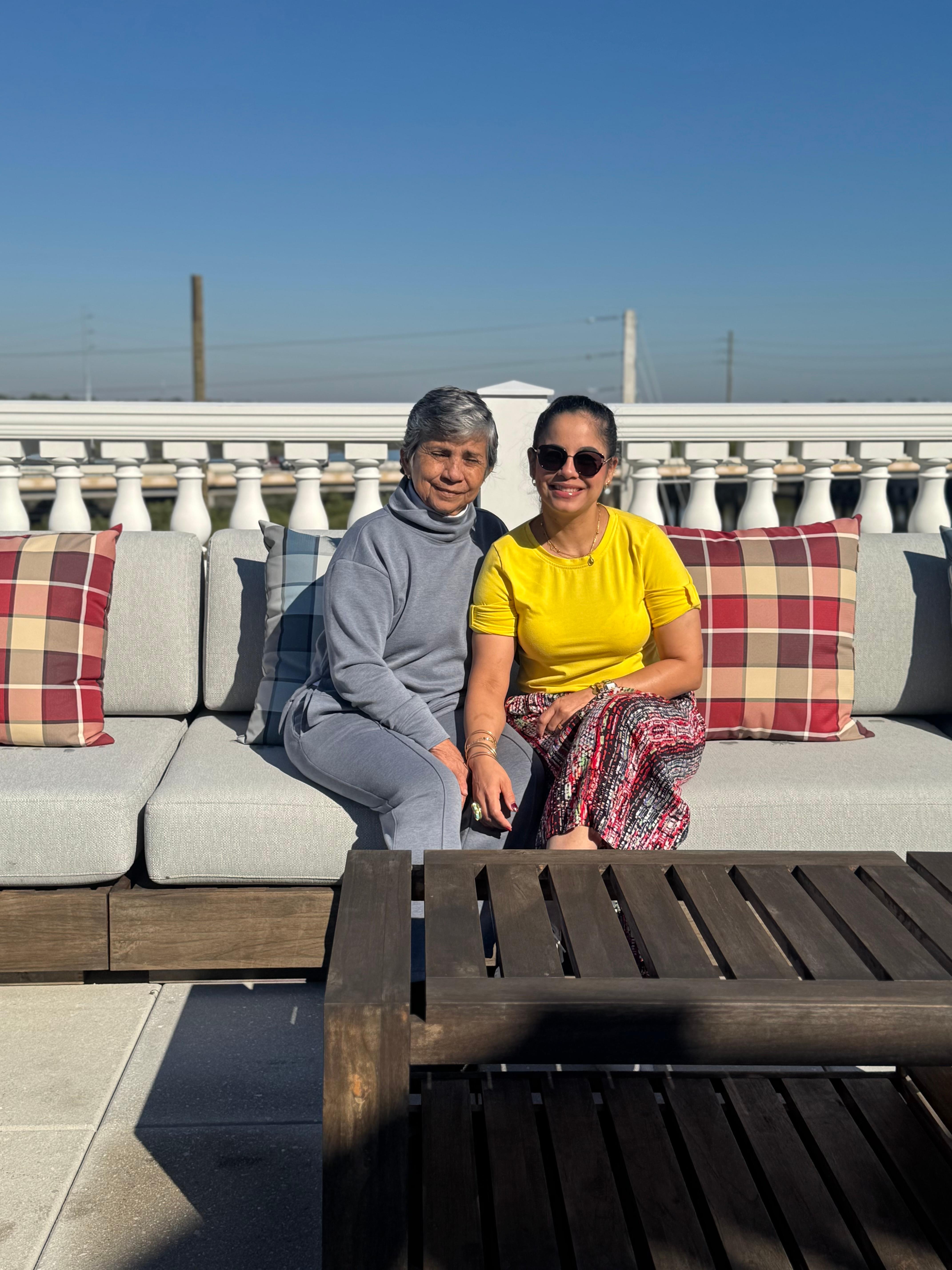 El área de la piscina es espectacular 