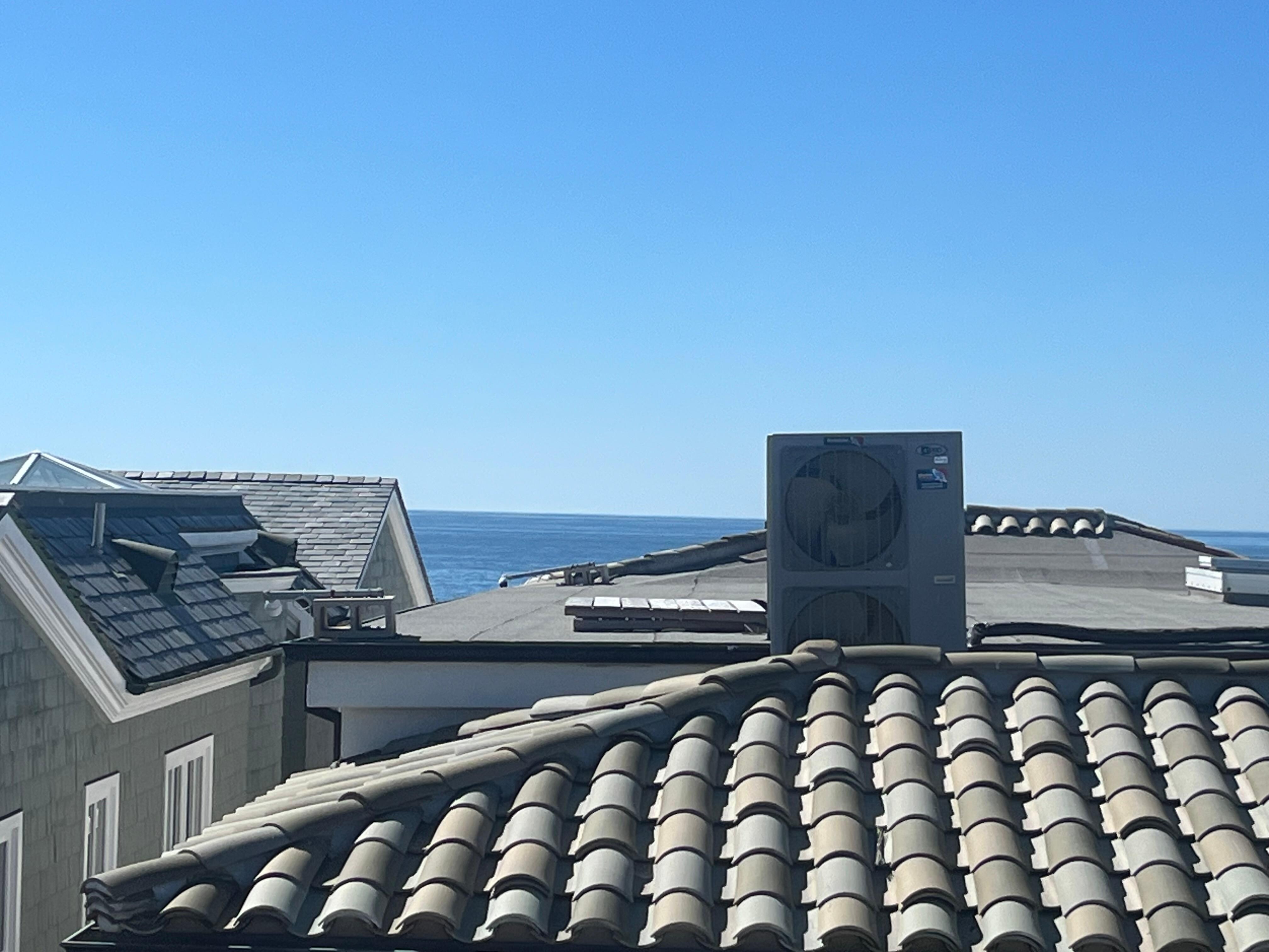 Roof top ocean view 