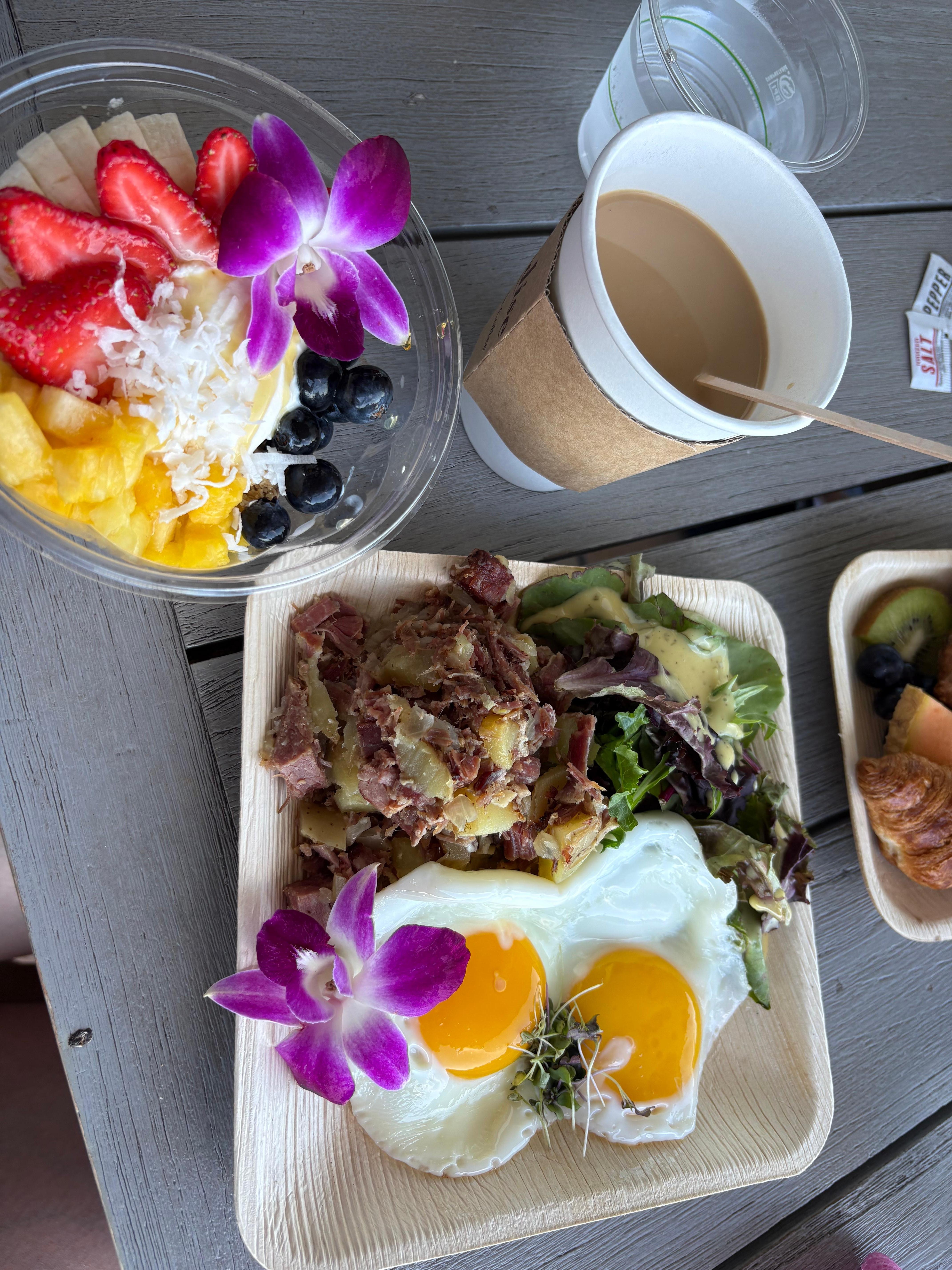 Loved breakfast variety each day