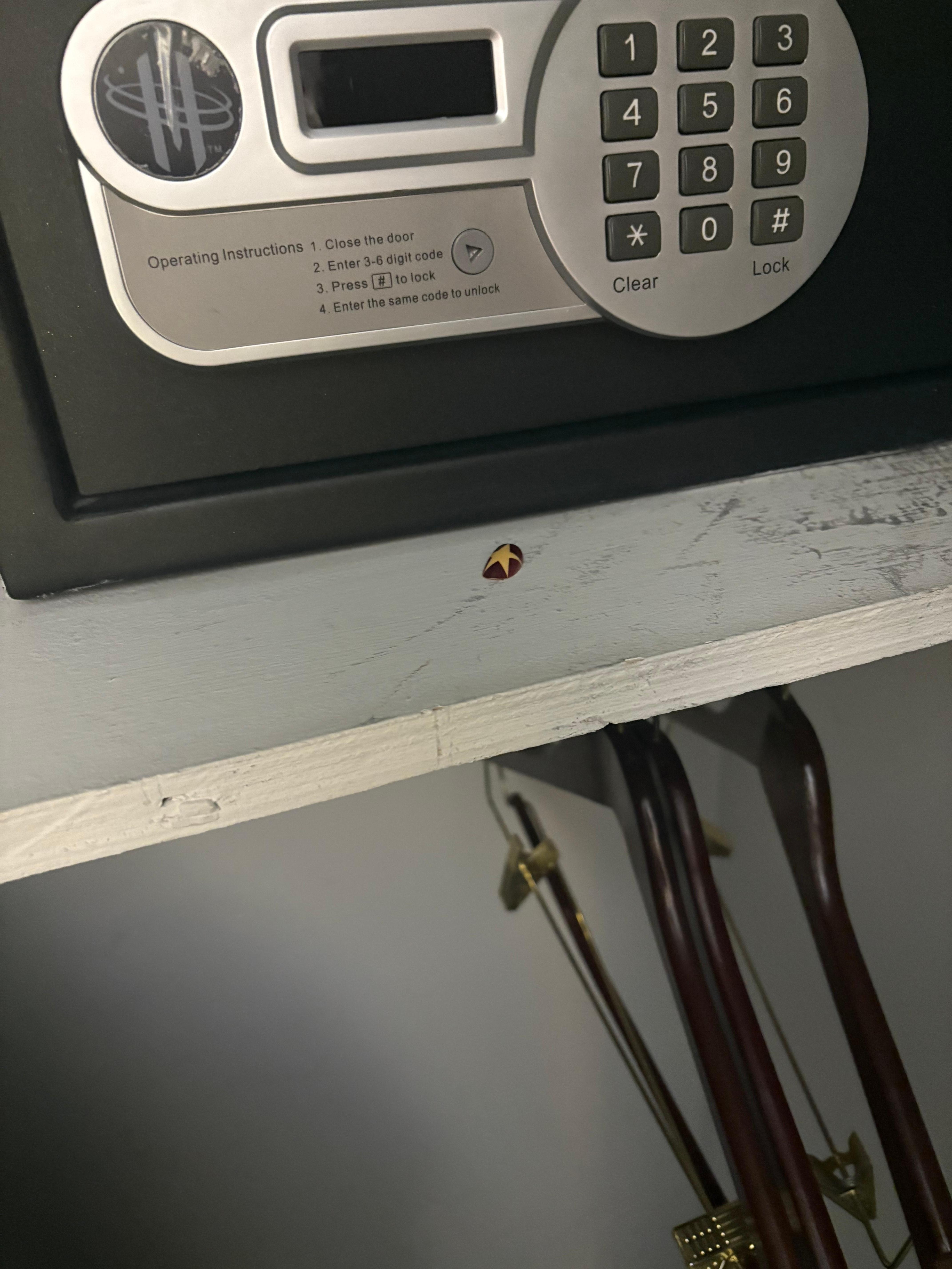 Someone’s nasty fake nail 