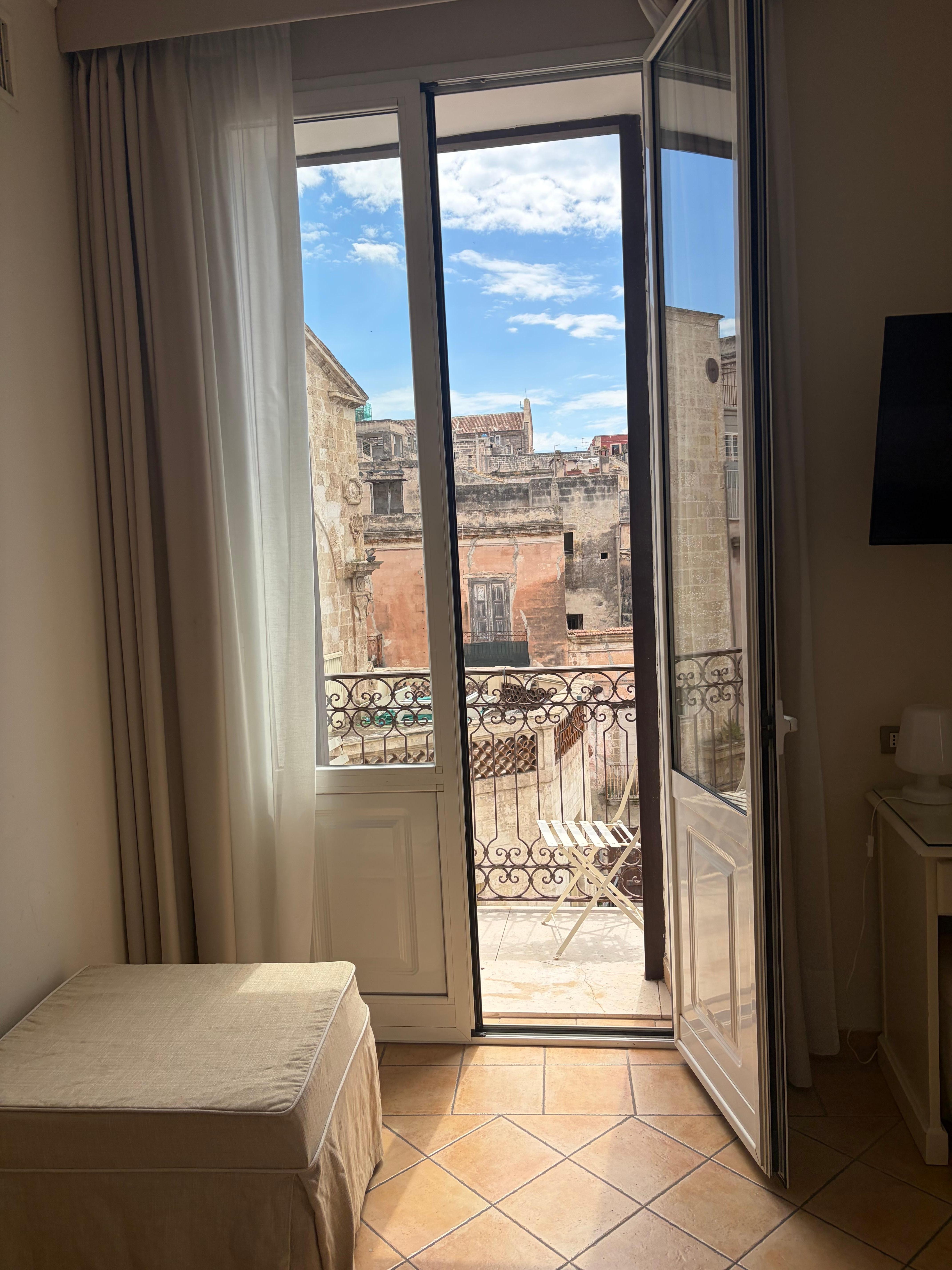 View out the window from our room .. 