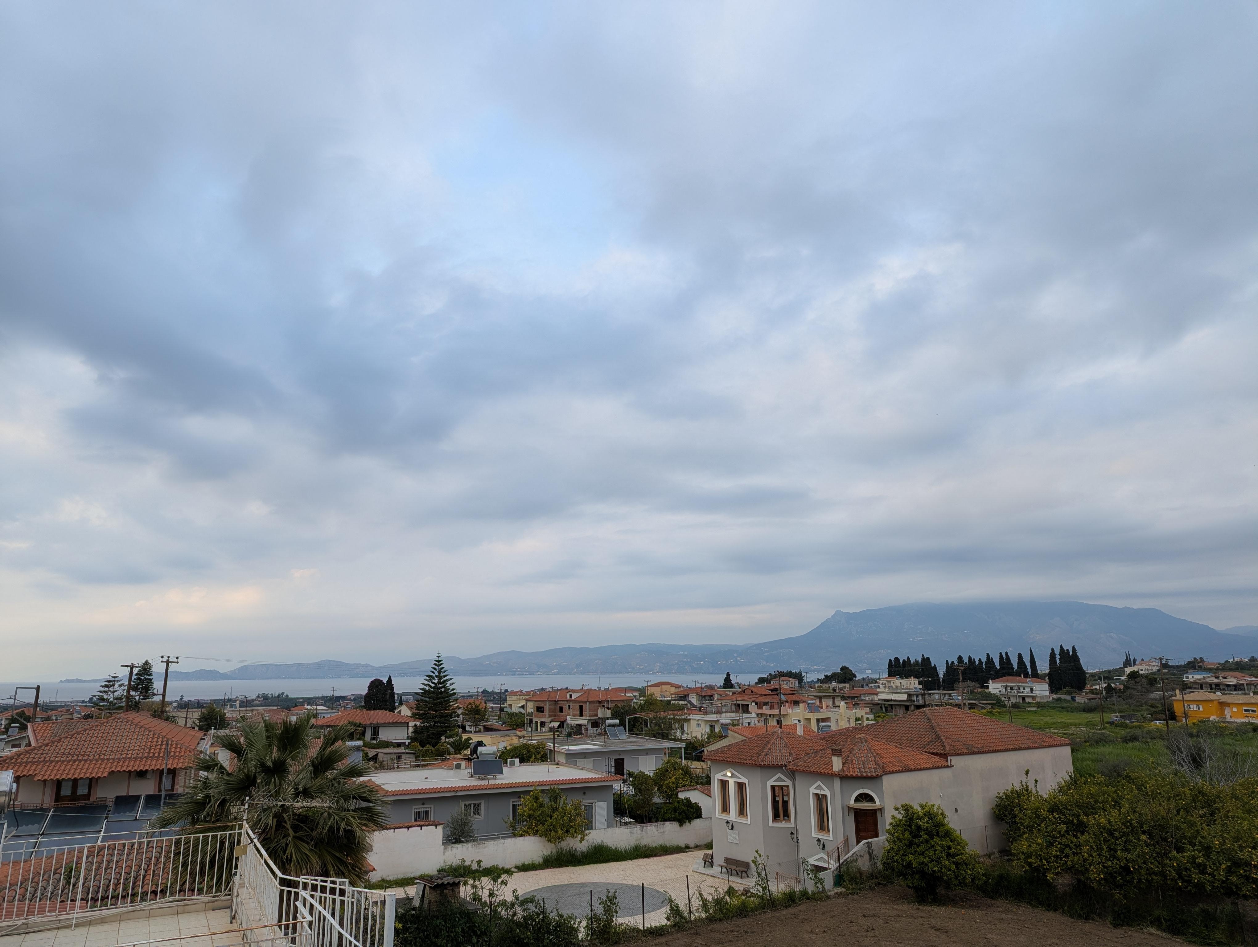 View from our balcony