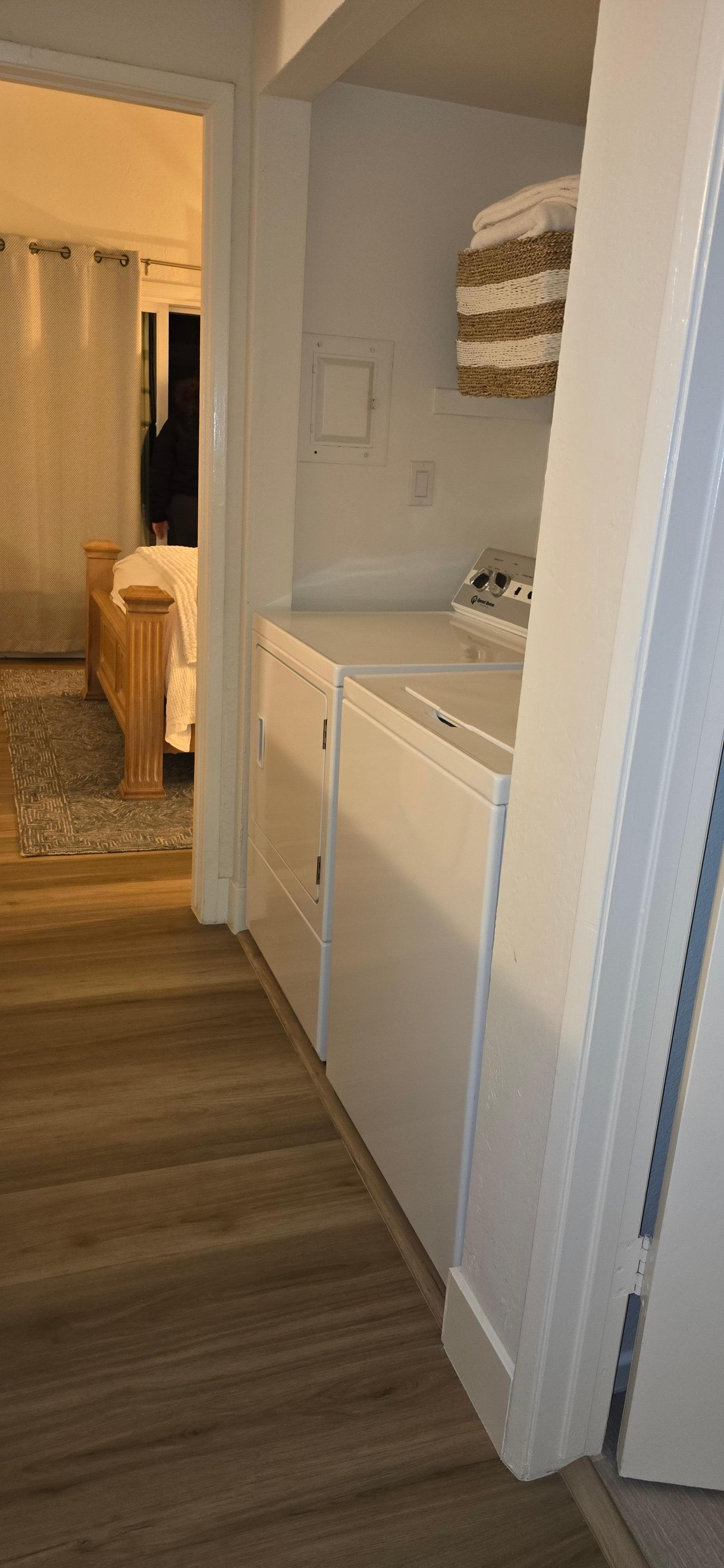 Pack less - we could wash/dry as necessary!