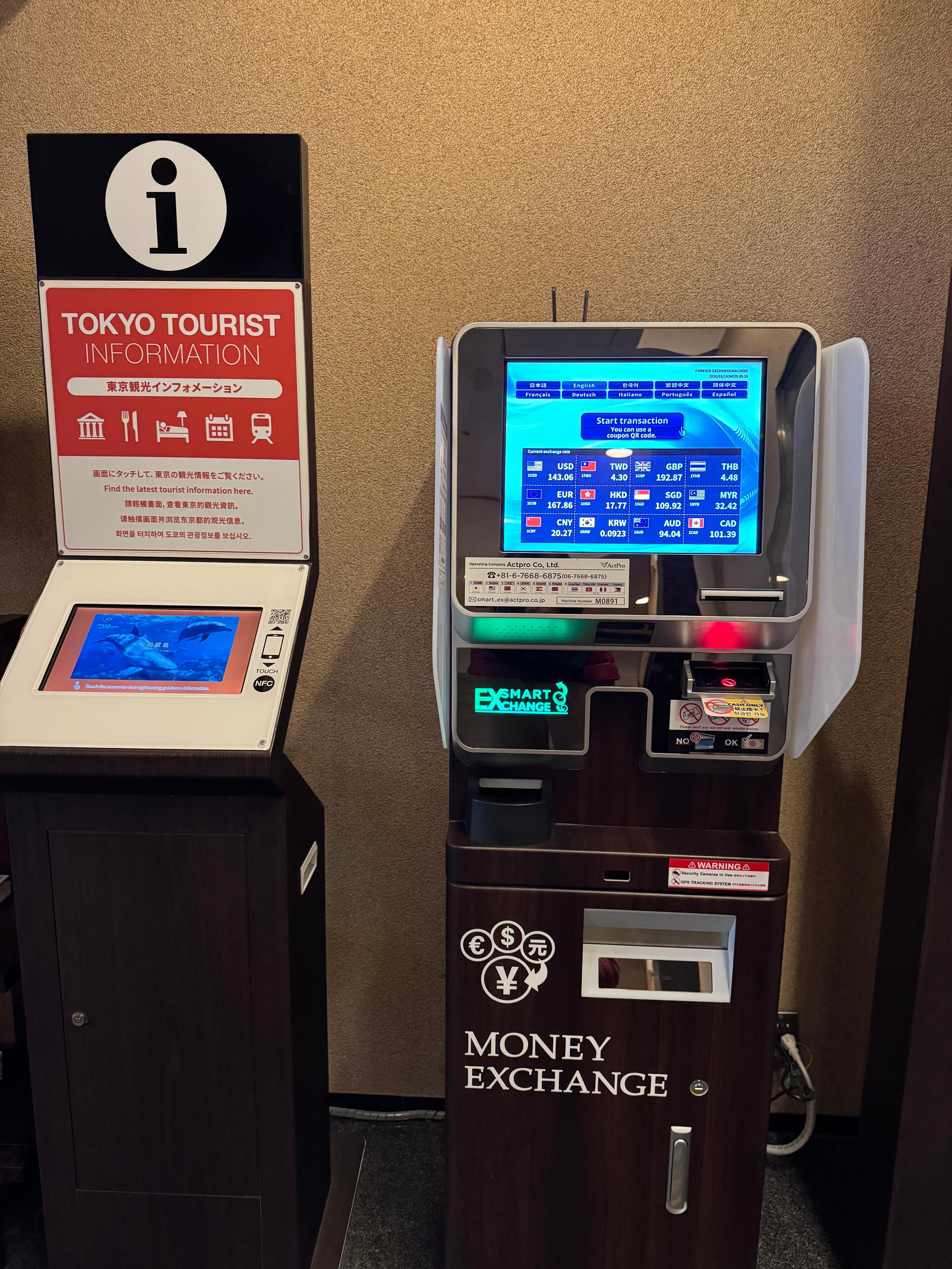 Money changer in hitel