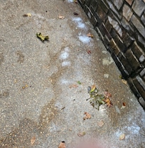 Spilled chemicals