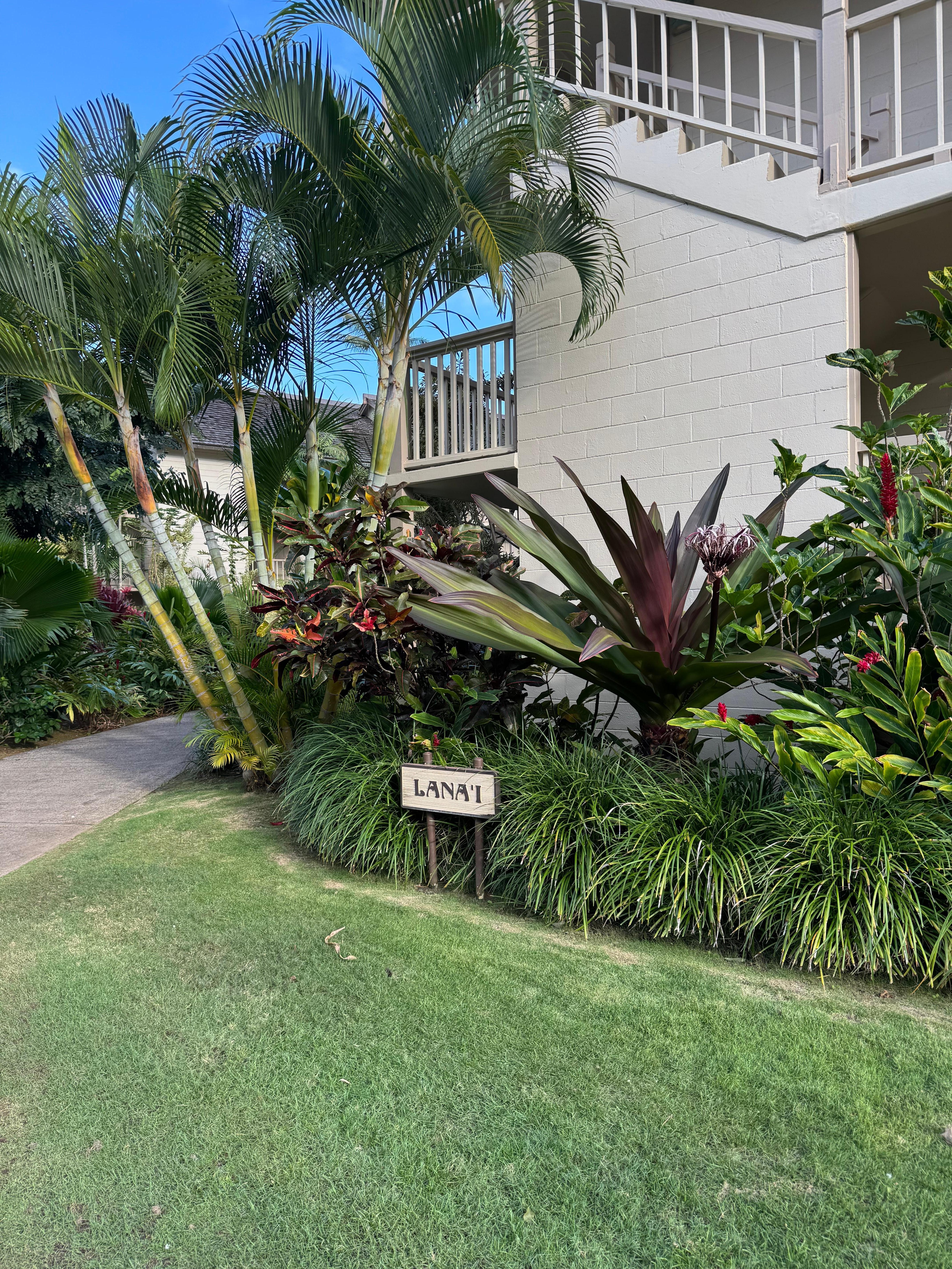 The grounds were immaculate and so beautiful