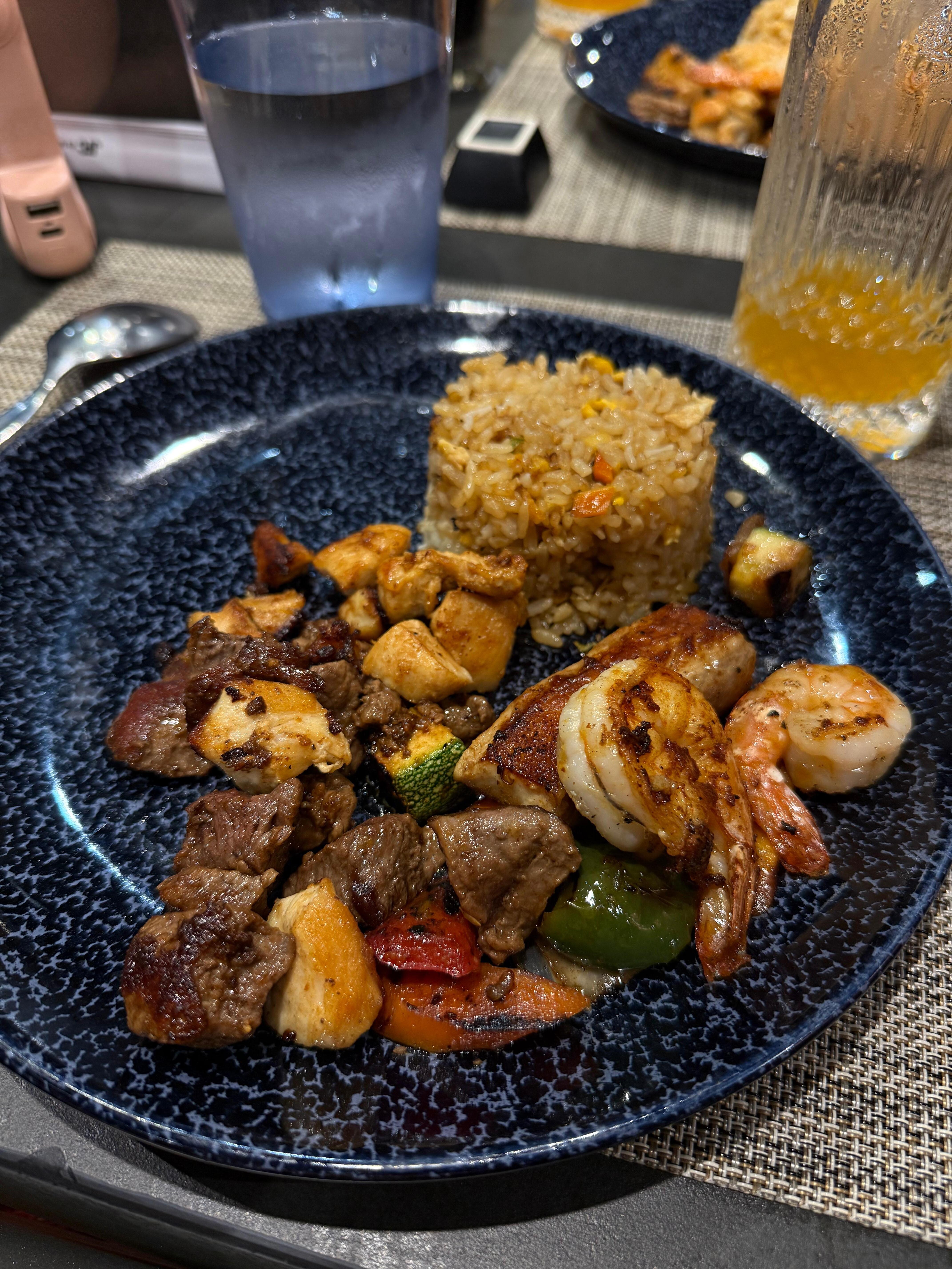 Hibachi dinner