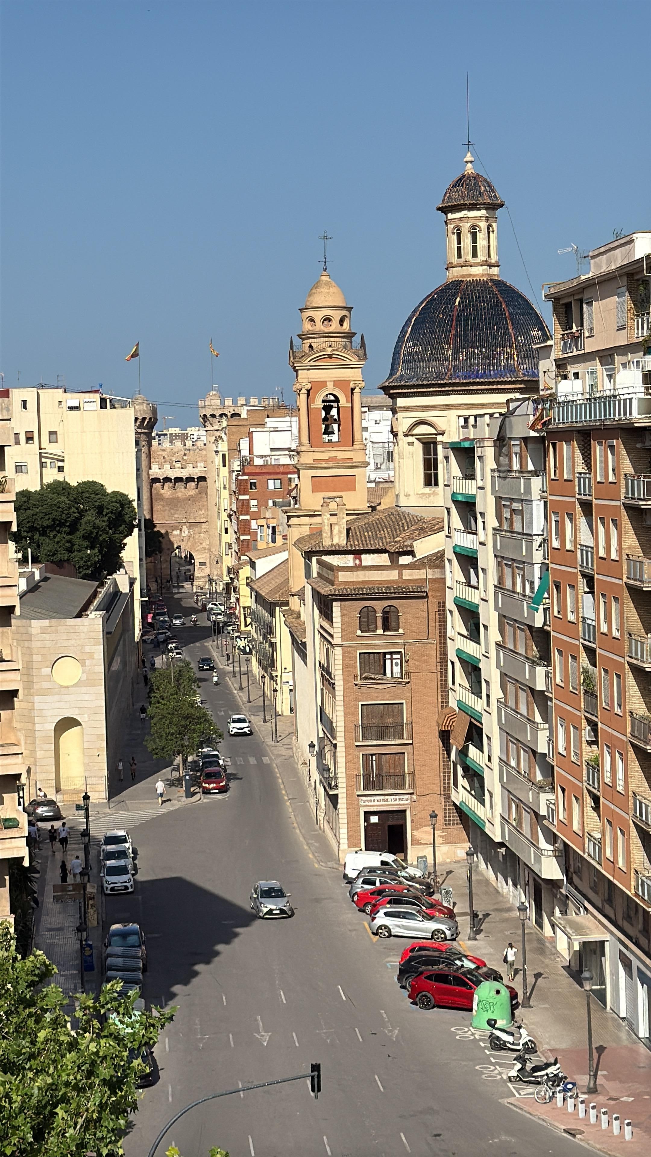 View from our room.