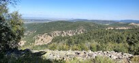 View from the trail leading to Roosevelt memorial