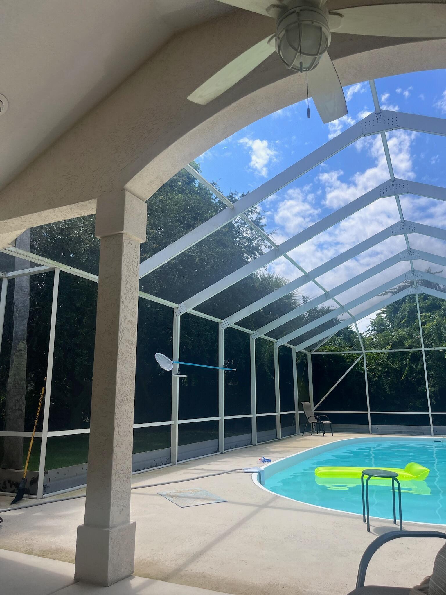 Covered pool
