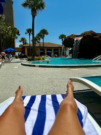 Pool side