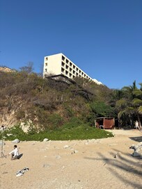 View from the beach, stunning