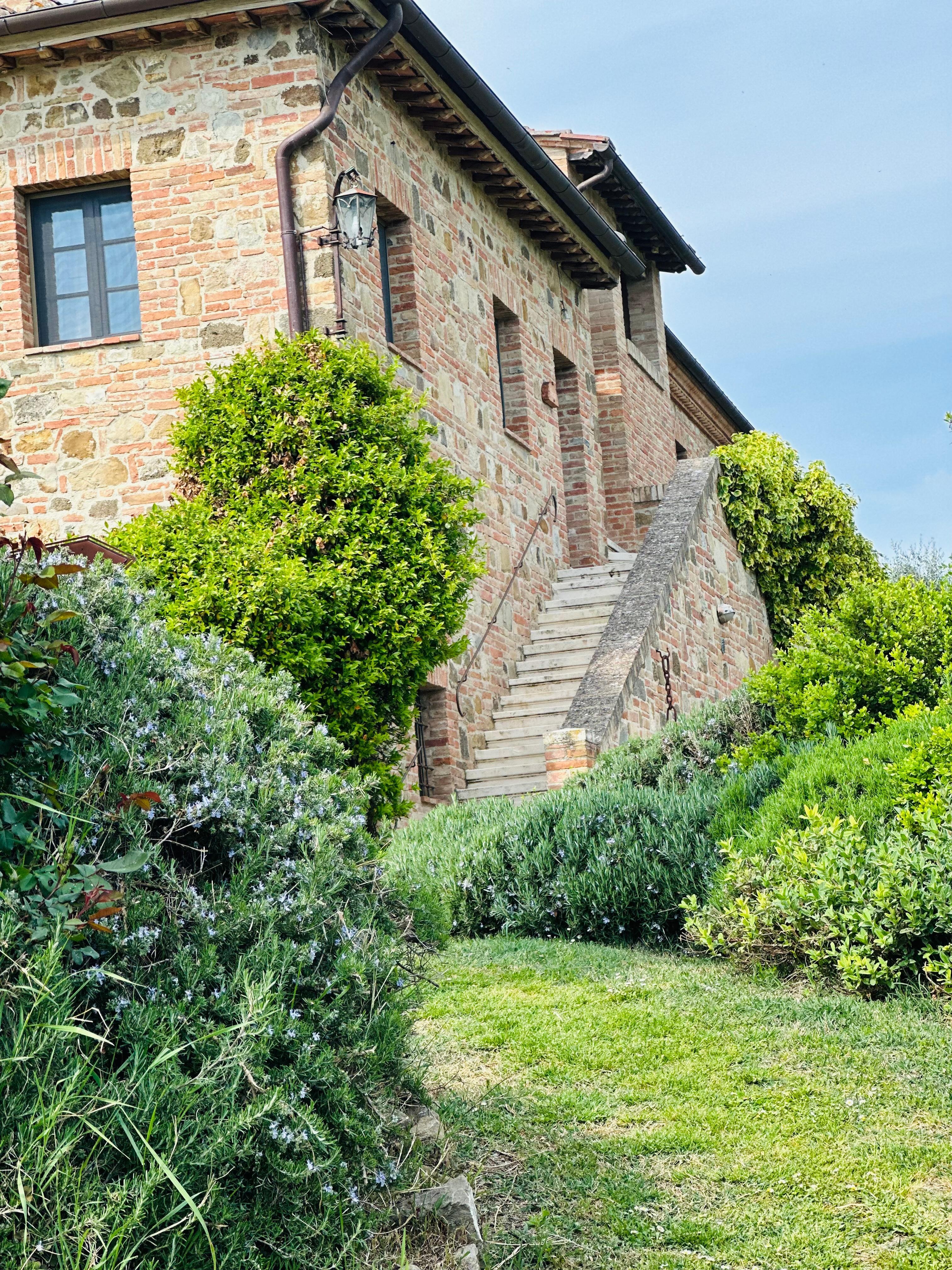 Stairs leading to our apartment 