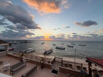 Sunrise from the second floor