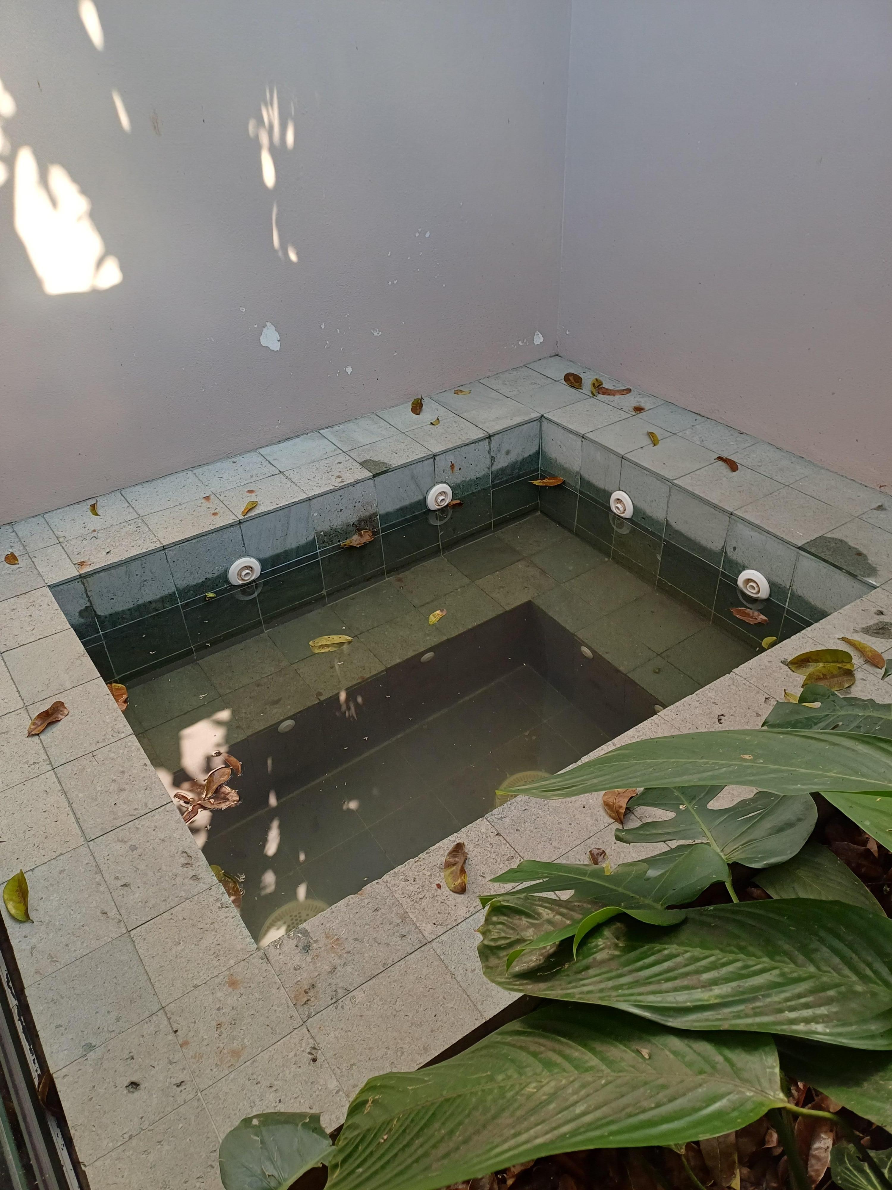 Med vand aftenen før check out