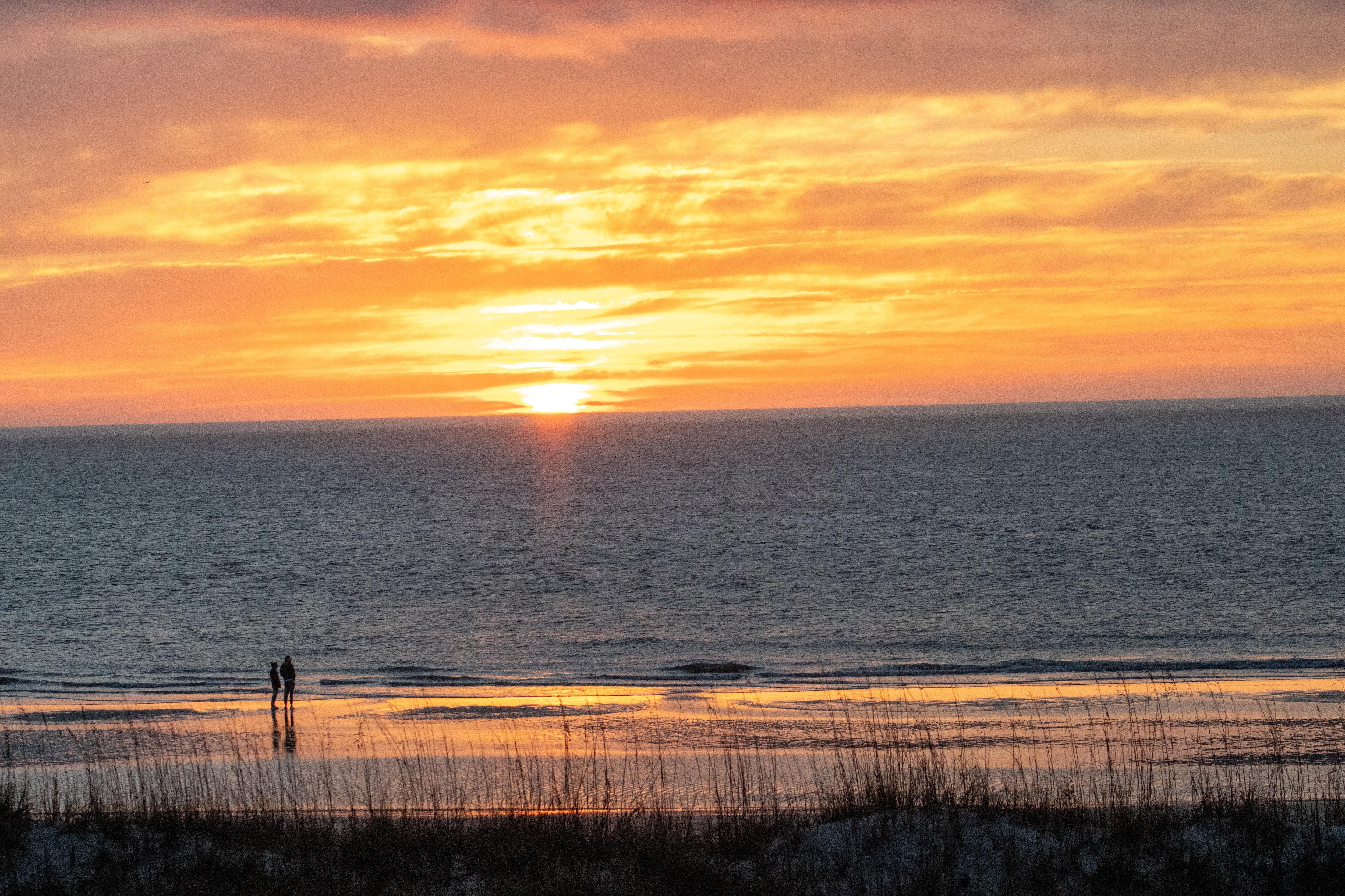 Sunrise from the main balcony!