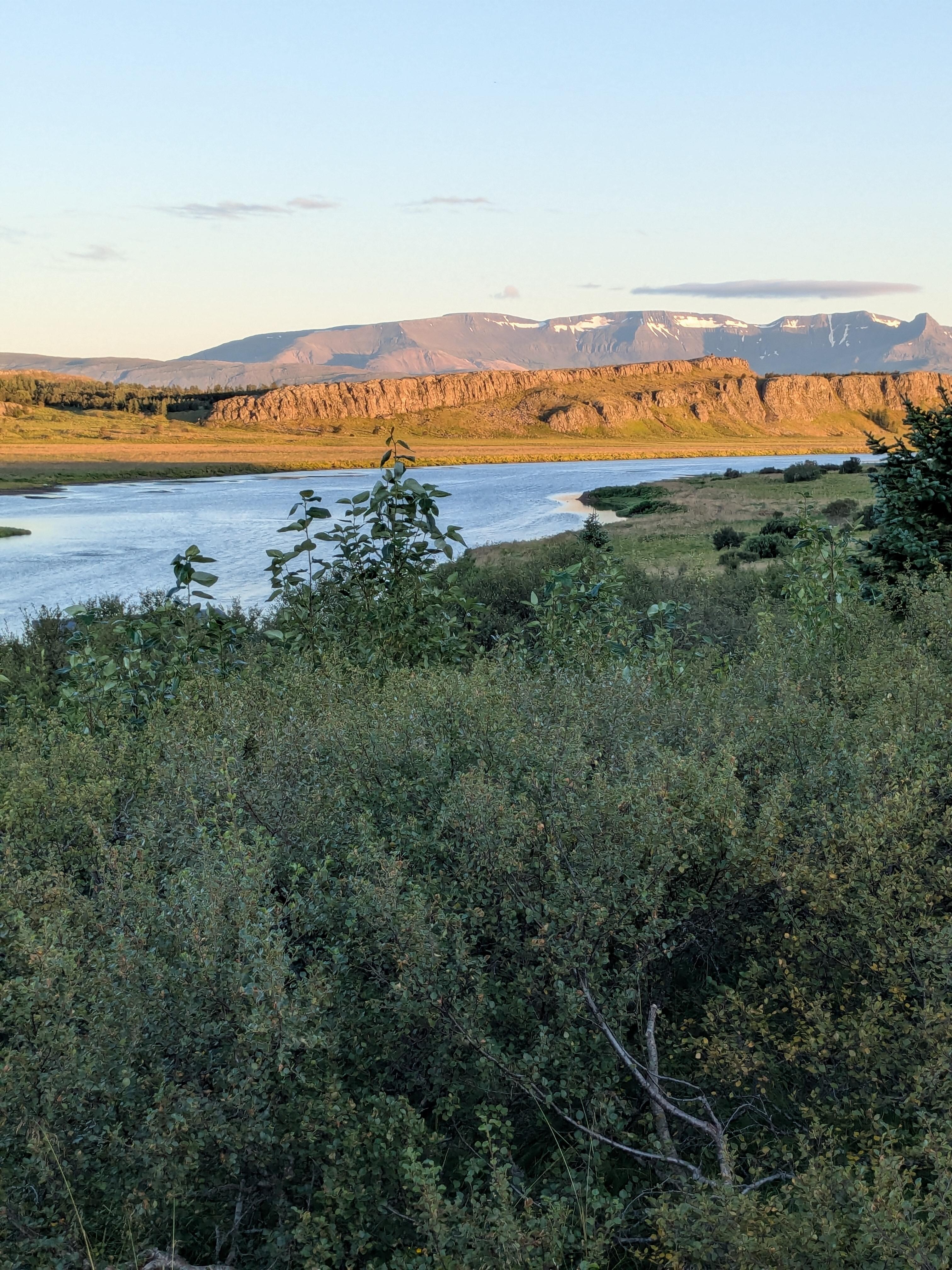 Our amazing view never got old.