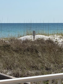 The view was breathtaking